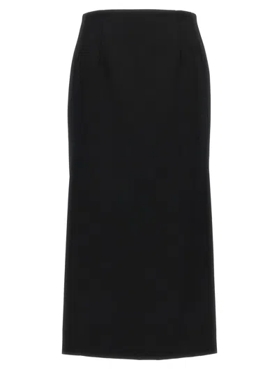 VALENTINO VALENTINO GARAVANI 'SOLID GRISAILLE' VALENTINO SKIRT