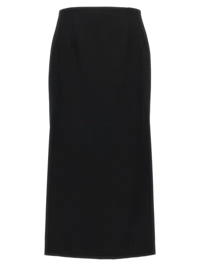 VALENTINO VALENTINO GARAVANI 'SOLID GRISAILLE' VALENTINO SKIRT