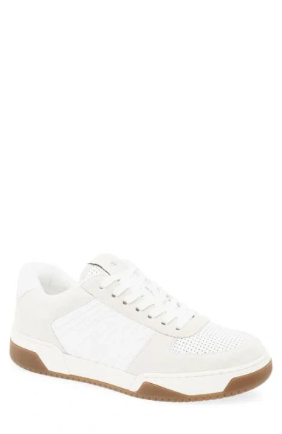 Valentino Garavani Signature Detail Ankle Padding Sneakers With Interchangeable Laces In White