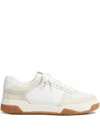 Valentino Garavani Sparry Sneakers In Split Leather And Nappa In White