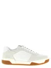 Valentino Sparry Sneakers In Split Leather And Nappa In White