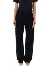 Shop Valentino Garavani Straight Denim Pants In Black