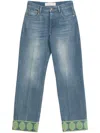 Valentino Garavani Straight-leg Denim Jeans