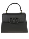 Valentino Garavani Structured Handbag With Signature Logo Closure