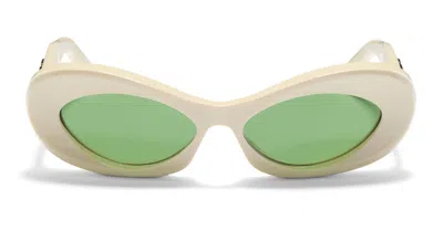 Valentino Garavani Sunglasses In Beige