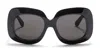 Valentino Vls-180a - Black / V-light Gold Sunglasses In Black