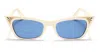 Valentino Blue Cat Eye Ladies Sunglasses Vls-17 5b 51 In Blue