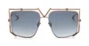 Valentino V-light Blue Titanium Square Sunglasses In Pink
