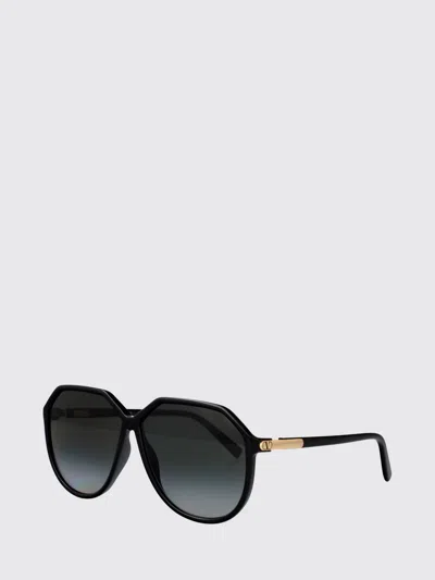 Valentino Garavani Black Black Grey Acetate Sunglasses