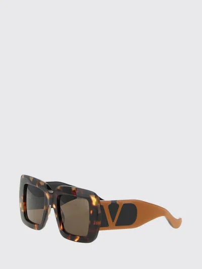 Valentino Garavani Sunglasses Woman In Brown
