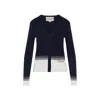 Valentino House V-neck Cardigan With Patch Pockets