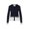 Valentino House V-neck Cardigan With Patch Pockets