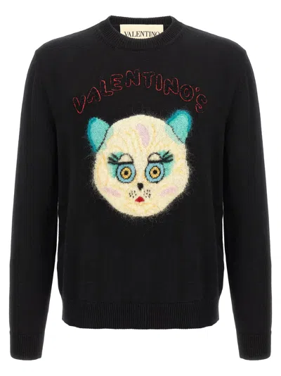 Valentino Garavani Sweater In Black