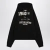 Valentino Cotton Fabric Sweatshirt With Comfortable Fit In Black