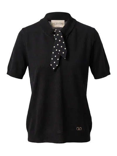 Valentino Garavani Sweater In Black