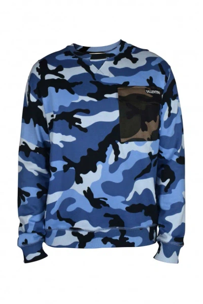 Valentino Garavani Sweater In Blue
