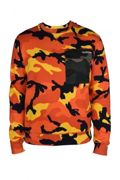 Valentino Garavani Sweater In Orange