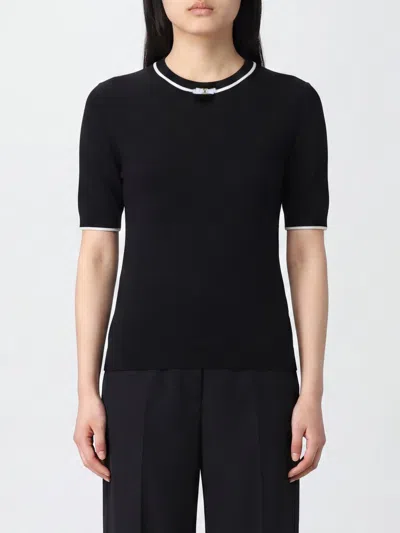 Valentino Garavani Sweater Woman Color Black