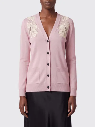 Valentino Garavani Sweater Woman Color Bronze In Pink