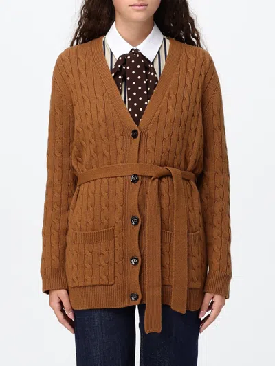 Valentino Garavani Sweater Woman Color Brown