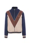 Valentino Garavani Zip-up Sweatshirt With Vlogo Patch