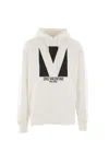 Valentino Garavani White Cotton Sweatshirt