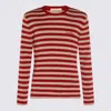 Valentino Sweaters Butter-red In Red