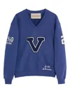 Valentino Garavani Sweaters In Blue