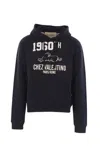 Valentino Cotton Fabric Sweatshirt With Comfortable Fit In Black