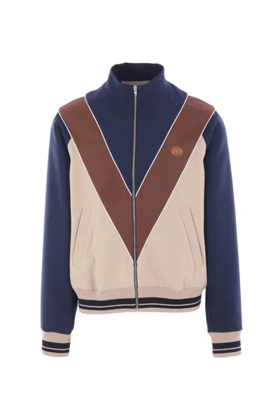 Valentino Garavani Sweaters In Blue