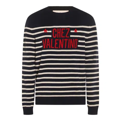 Valentino Garavani Sweaters In Black