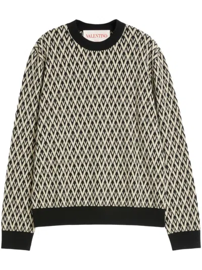 Valentino Garavani Sweaters In Brown