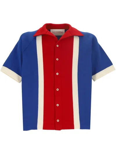 Valentino Garavani Sweaters In Blue