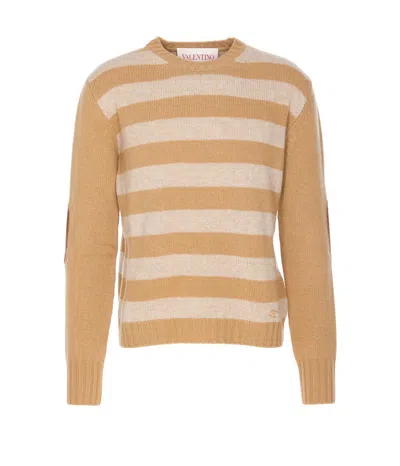 Valentino Sweater In Beige