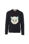 Valentino Garavani Sweater With Le Chat De La Maison Patch In Black