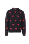 Valentino Garavani Jacquard Sweater In Black