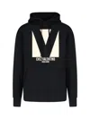 Valentino Chez Hooded Sweatshirt In Black