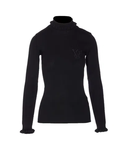 Valentino Garavani Sweaters In Black