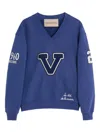 Valentino Garavani Sweaters In Blue