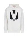 Valentino Garavani White Cotton Sweatshirt In Neutral