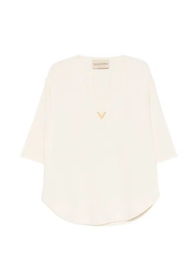 Valentino Garavani Sweaters In White