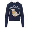 Valentino Cotton Sweatshirt In Multi