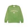 Valentino Garavani Pure Cotton Sweatshirt In Green