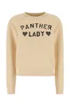 Valentino Graphic Print Cotton Sweatshirt With Raglan Sleeves In Neutral