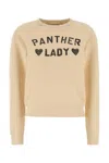 Valentino Graphic Print Cotton Sweatshirt With Raglan Sleeves In Neutral