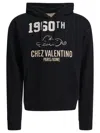 Valentino Cotton Fabric Sweatshirt With Comfortable Fit In Black