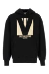 Valentino Chez Hooded Sweatshirt In Black