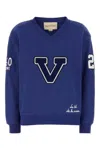 Valentino V And Le Chat De La Maison Sweatshirt In Blue