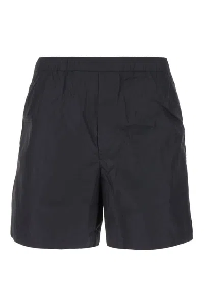 Valentino Nylon Swim Shorts With Elastic Waistband And Side Pocket In 598