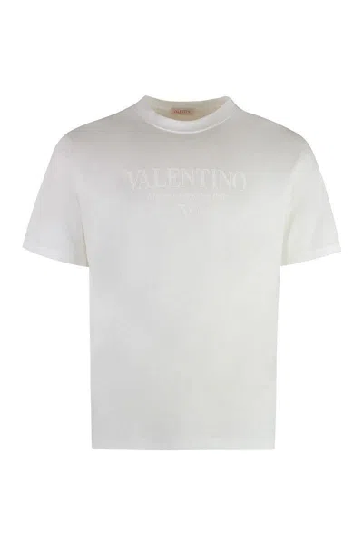 Valentino Garavani Jersey T-shirt In White